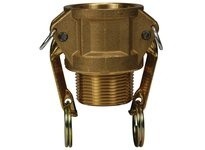 Dixon G250-B-BR Global Cam & Groove Type B Coupler x Male NPT