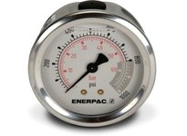 Enerpac G2531SR 138654 2-1/2" Gauge Rear Mount 0-1000 PSI SAE #4