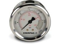 Enerpac G2534SR 138678 2-1/2" Gauge Rear Mount 0-6000 PSI SAE #4