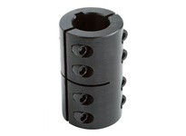 Climax Metal G2SCC-100-100KW 1" X 1" ID 2PC KW Clamp Coupling STL BO | YarinInd