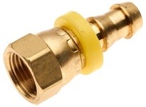 Gates 725004695 6LOC-6RFSX G36200-0606 Hydraulic Hose Fitting