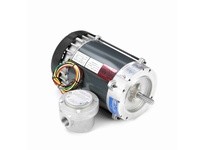 Leeson G854 Model#: 056C34G5311 HP: 1/2 RPM: 3600 Frame: 56C Enclosure: EPFC Phase: 1 Voltage: 115/208-230 HZ: 60This model has 