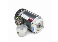 Leeson G855 Model#: 056C17G5321 HP: 1/2 RPM: 1800 Frame: 56C Enclosure: EPFC Phase: 1 Voltage: 115/208-230 HZ: 60This model has 