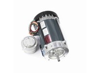 Leeson G876 Model#: 056C17G5327 HP: 1 RPM: 1800 Frame: 56C Enclosure: EPFC Phase: 1 Voltage: 115/208-230 HZ: 60This model has 1 