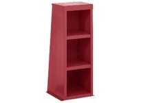 BALDOR GA14R PEDESTAL FABRICATED STEEL W/SHELVES-RED