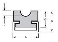 Fenner Drives GB1004-5G120.00 9/16" ROUND BELT GUIDE KIT