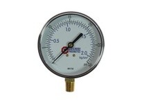 Coilhose GB1730 3 1/2" Chrome Dial Gauge 1/4" Bottom Mnt 0-30 PSI