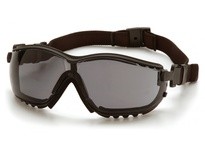 Pyramex V2G GB1820ST Safety Glasses Gray H2X Anti-fog Lens | Durable Protection