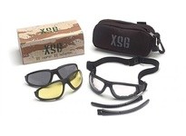 Pyramex XSG GB4010KIT Interchangeable Ballistic Rated Lens Kit | H2X Anti-Fog Clear Gray Amber
