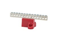 NSI GBA2-14 Aluminum Isolated Ground Bar AL/CU 2-14 AWG Wire Range | YarinInd