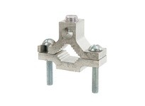 NSI GCA-1 ALUMINUM GROUND CLAMP AL/CU 1/2 - 1 WATER PIPE SIZE 1/0 -14 AWG GROUND WIRE RANGE