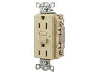 Hubbell Wiring GF15I 15A RESI GFR IVORY