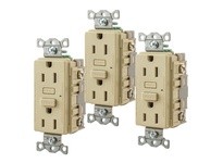 Hubbell Wiring GF15I3 15A RESI GFR IVORY