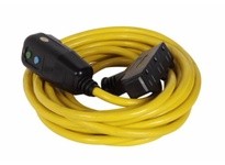 Cooper Eaton GFP11M4P9 Plug 15A/120V 25FT 12/3 Cord Tri Tap | Industrial Supplies
