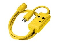 Hubbell Wiring GFP6C15A GFCI LINECORD IND 15A 120V 6' Auto | Reliable Industrial Supplies