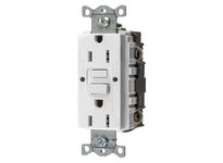 Hubbell Wiring GFRST15W3 15A COM SELF TEST GFR WHITE 3 PACK | Reliable Supplies