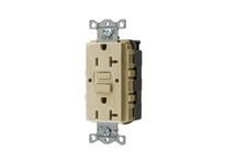Hubbell Wiring GFRST20SNAPINA 20A COM SELF TEST SNAP GFR USA Ivory | Reliable Industrial Supplies