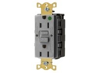 Hubbell Wiring GFRST82SNAPGY 15A COM HG SELF TEST | YarinInd