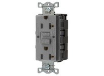 Hubbell Wiring GFRST83SNAPGYNA 20A COM ST HG SNAP | YarinInd