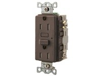 Hubbell Wiring GFT15 15A RESI GFR TR BROWN | High-Quality Electrical Supplies
