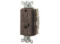 Hubbell Wiring GFT20 20A RESI GFR TR BROWN | Industrial Supplies