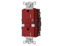 Hubbell Wiring GFTRST15RNL 15A COM SELF TEST TR Nightlight GFR Red | Industrial Supplies