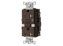 Hubbell Wiring GFTRST20NL 20A COM SELF TEST TR NIGHTLIGHT GFR BR | YarinInd