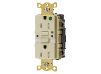Hubbell Wiring GFTRST82INL 15A COM HG SELFTEST TR Nightlight GFR IV | Industrial Supplies