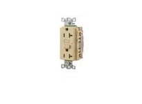 Hubbell Wiring GFTW15IMP 15A RESI GFR TRWR IVORY