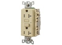 Hubbell Wiring GFTW20IMP 20A RESI GFR TRWR IVORY | YarinInd