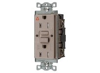 Hubbell Wiring GFTWRST15ALIG 15A COM SELF TEST TRWR IG GFR ALMOND