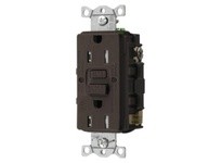 Hubbell Wiring GFTWRST15MP 15A BROWN GFR TRWR ST M | YarinInd