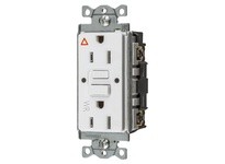 Hubbell Wiring GFTWRST15WIG 15A COM SELF TEST TRWR IG GFR WHITE