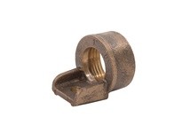 NSI GH-100 ECONOMY CONDUIT HUB FOR GROUND CLAMPS 1 CODUIT SIZE 8 SOL - 4 STR GROUND WIRE RANGE