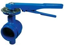 DIXON GIBFV800 8" Grooved End Iron Butterfly Valve | EPDM Seals