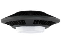 RAB GLED26Y Garage Ceiling 26W Warm LED W/ Prismatic Lens Bronze