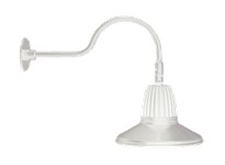 RAB GN1LED13NRSTW Gooseneck Style1 13W Neutral LED Straight Shade | Industrial Lighting