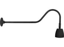 RAB GN2LED13YSB Gooseneck Style2 13W Warm LED No Shade Spot | YarinInd