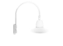 RAB GN5LED26NSSTW Gooseneck Style5 26W Neutral LED 15" ST Shade Spot REFL White