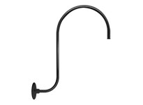 RAB GOOSE3B Gooseneck Style3 UPCURVE 30 High 25 From Wall | Industrial Lighting