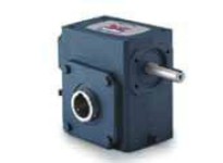 Grove Gear GR-H842-30-H1-24 30:1 Ratio, 1.25" Input Diameter, 1.5" Output Diameter, Right Angle Cast Iron Single-Reduction Worm 