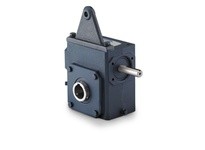 Grove Gear GRG-H821-60-H1-23 60:1 Ratio, 0.625" Input Diameter, 1.438" Output Diameter, Right Angle Cast Iron Single-Reduction W