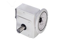 Grove Gear GRL-WBMQ826-10-R-140 10:1 Ratio, 0.875" Input Diameter, 1.125" Output Diameter, Right Angle Cast Iron Single-Reductio