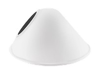RAB GSACW Angled Cone Shade For GNLED Gooseneck White
