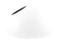 RAB GSADW Angled Dome Shade For GNLED Gooseneck White | YarinInd