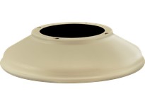 RAB GSST11I Straight Shade 11" For GNLED Gooseneck Ivory