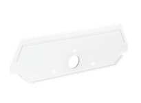 RAB GUS JCAP Joiner Bracket W/ Screws Surface Wrap 2 Ft 4 Ft White | Durable Industrial Supplies