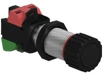 Hubbell GZ1-KX3 GZ Series Push Button Assembly BLACK | Industrial Supplies