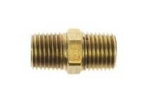 Coilhose H0202-DL Hex Nipple 1/4" MPT x 1/4" MPT Display | High-Quality Industrial Supplies