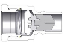 Dixon H12OF12 H-Series ISO-B High Volume Female Plug